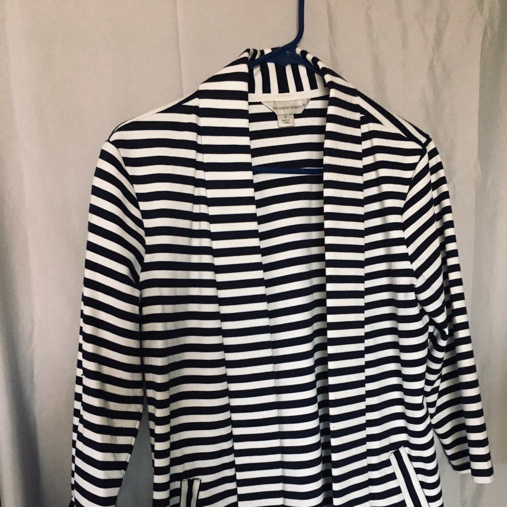 Striped blazer